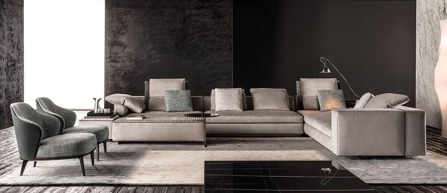 Hilding anders кровать minotti