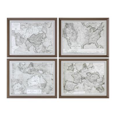 Абажур Uttermost Картины WORLD MAPS арт. ZN-171091