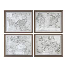 Абажур Uttermost Картины WORLD MAPS арт. ZN-171091