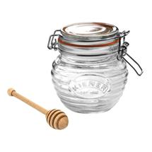 Банка Kilner Банка clip top с ложкой для мёда 400 мл арт. K_0025.887V