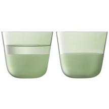 Бар LSA International Набор стаканов arc contrast, 260 мл, зеленые, 2 шт. арт. G1747-09-127