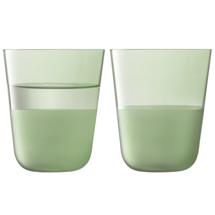 Бар LSA International Набор стаканов arc contrast, 380 мл, зеленые, 2 шт. арт. G1747-14-127