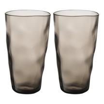 Бар ЯЯЯ Набор стаканов hollow, 550 мл, серо-коричневый, 4 шт. арт. LJ0000357