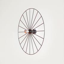 Бра Aromas del Campo Бра Wheel 60 cm черный + цоколь 5 cm черный арт. 108021