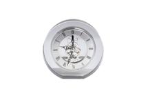 Часы Garda Decor C81071 Часы настольные круглые, 12*5.3*12 см. цвет серебряный арт. C81071