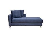 Диван Garda Decor Диван-Кушетка Sorrento правая велюр т.синий Colt034 SIN 180*98*88см арт. SORRENTO-COUCH-Colt034