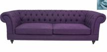 Диван MAK interior Дизайнерские большие диваны Neylan purple голубой арт. SF-2818-P-teal