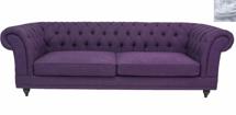 Диван MAK interior Дизайнерские большие диваны Neylan purple серый арт. SF-2818-P-grey