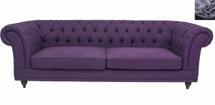 Диван MAK interior Дизайнерские большие диваны Neylan purple темно-серый арт. SF-2818-P-dark-grey