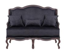 Диван MAK interior Двухместные диваны Brody double black арт. 7LV1844-dwb