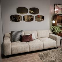 Диван MOD INTERIORS Диван-кровать Vesper  SELECTION арт. MDI.SF.SL.127, арт. Vesper sofa bed 3 seater 250 ПЛ (25) + 3Б (200) + ПП (25)