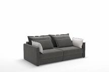 Диван Top concept Incanto диван-кровать прямой бархат серый арт. 6287