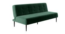 Диван Top concept Monaco диван-кровать прямой трехместный, без подлокотников, бархат зеленый 19 арт. 14085