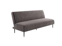 Диван Top concept Baccara диван-кровать трехместный прямой без подлокотников, бархат антрацит 14 арт. 14473