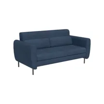 Диван Top concept Siena диван-кровать прямой с подлокотниками, бархат синий 29 арт. 21341
