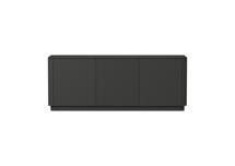 Комод Ellipsefurniture Тумба Tammi 3 двери ширина 160 см (черный) арт. TM010206230101