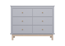 Комод Ellipsefurniture Комод Classic 6 ящиков (серый) арт. CLMBCD03020199