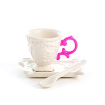 Комплект Seletti Кофейная пара I-Coffee Fuchsia арт. 09859_FUC