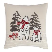 Комплект Tkano Подушка декоративная festive bears из коллекции new year essential, 45х45 см арт. TK24-CU0018