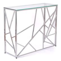 Консоль AllConsoles Консольный стол 1051-CS clear серебряный арт. 1051-CS clear