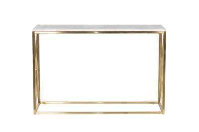 Консоль Garda Decor 47ED-CST023GOLD Консоль Bianco Namibia иск.мрам/мат.зол120*40*78 арт. 47ED-CST023GOLD