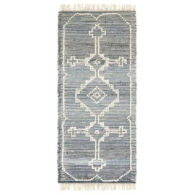 Ковер Tkano Ковер из шерсти и денима jammu из коллекции ethnic, 70x160см арт. TK23-DR0034