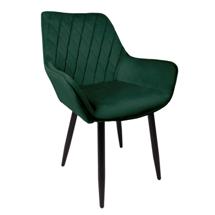 Кресло AksHome Кресло Pablo, темно-зеленый, велюр арт. ZN-126866