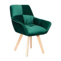 Кресло AksHome Кресло Soft, темно-зеленый, велюр арт. ZN-126954