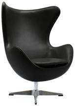 Кресло Bradexhome Кресло EGG STYLE CHAIR чёрный арт. FR 0568