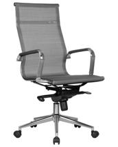 Кресло DOBRIN Офисное кресло для персонала DOBRIN CARTER, серый арт. LMR-111F