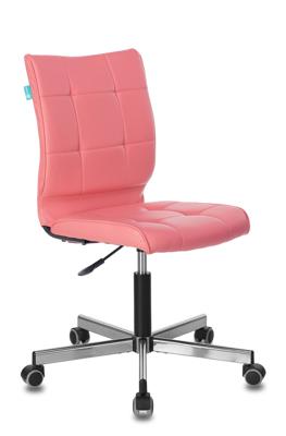 Кресло Stool Group Кресло Бюрократ CH-330M/PINK без подлокотников розовый Lincoln 205 искусственная кожа крестовина металл арт. УТ000002987