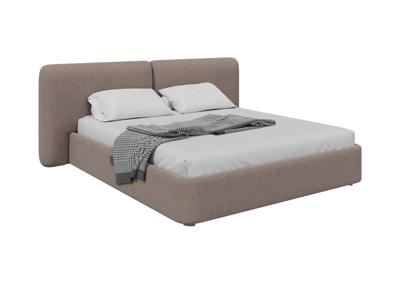 Кровать Ellipsefurniture Кровать двуспальная Hub Soft 180 см (капучино, твид) арт. HU010105360499