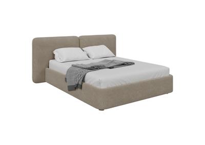 Кровать Ellipsefurniture Кровать двуспальная Hub Soft 160 см (бежевый, букле) арт. HU010101350499