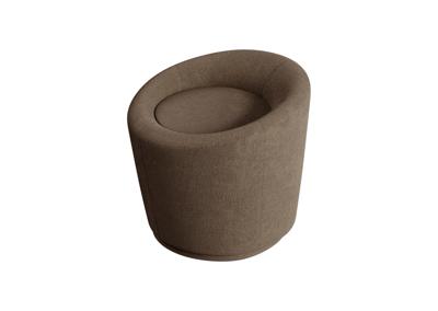 Кровать Ellipsefurniture Пуф E5.3 (коричневый, рогожка) арт. KP010203040401