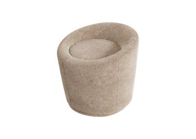 Кровать Ellipsefurniture Пуф E5.3 (бежевый, букле) арт. KP010201040301