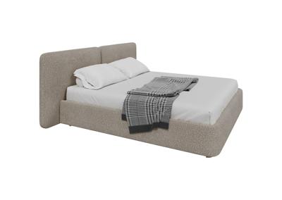 Кровать Ellipsefurniture Кровать двуспальная Hub Soft 180 см (бежевый, букле) арт. HU010111160499