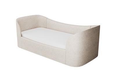 Кровать Ellipsefurniture Диван-кровать KIDI Soft 90*200 см (бежевый, рогожка) арт. KD010307610401