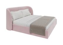 Кровать Ellipsefurniture Кровать двуспальная Classic 200 см (розовый, велюр) арт. СF010212260501