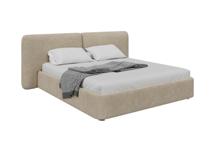 Кровать Ellipsefurniture Кровать двуспальная Hub Soft 180 см (бежевый, букле) арт. HU010101160499