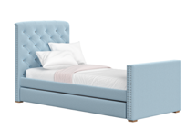 Кровать Ellipsefurniture Кровать подростковая Elit soft (голубой) арт. ET010109020201