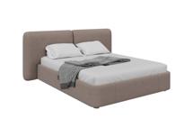 Кровать Ellipsefurniture Кровать двуспальная Hub Soft 160 см (капучино, твид) арт. HU010105350499