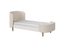 Кровать Ellipsefurniture Кровать KIDI Soft для детей от 3 до 7 лет (молочный, экокожа) арт. KD010207070101