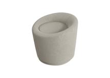 Кровать Ellipsefurniture Пуф E5.3 (бежевый, рогожка) арт. KP010201040401