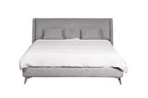Кровать Garda Decor Кровать Michelle 160cм 2 кат, ткань+ткань арт. GD-MICHELLE-160-2-TT