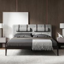 Кровать MOD INTERIORS Кровать с решеткой MARBELLA арт. MDI.BD.MRB.1, арт. CP1709B4-160200 simple bed