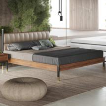 Кровать MOD INTERIORS Кровать с решеткой BENISSA арт. MDI.BD.BS.52, арт. CP1710B-160200 simple bed