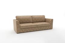 Кровать Top concept Budapest диван-кровать трехместный, прямой, замша бежевый арт. 8902