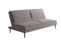 Кровать Top concept Este диван-кровать трехместный, прямой, без подлокотников, бархат антрацит 14 арт. 14210