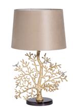 Лампа Garda Decor 69-818021 Лампа настольная "Дерево" плафон бежевый d43,5*69 см арт. 69-818021