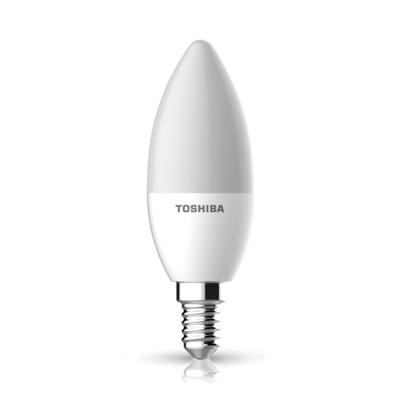 Лампа Natural Concepts Лампа TOSHIBA  светодиодная свеча 40Вт 2700k Е14, арт.526857 арт. 526857